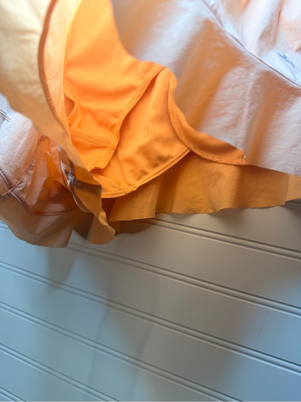 JoyLab Peach Athletic Flowy Shorts w/ Built-In Liner Sz M - Picture 3 of 10